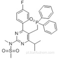 N- [5- (Difenilfosfinoilmetil) -4- (4-fluorofenil) -6- isopropilpirimidin-2-il] -N-metilmetanossulfonamida CAS 289042-10-0